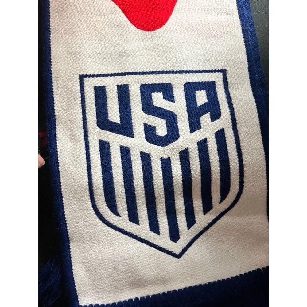 USA Soccer Scarf USMNT Only Forward Scarf Soccer New FIFA Futbal